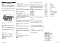 Thumbnail of document Manual - TL-CC1-10 Cold Chain Temperature Logger
